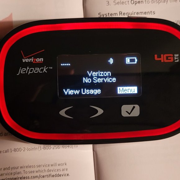 Verizon Jet Pack Hotspot Movil 4G LTE MiFi 5510L - Picture 2 of 10